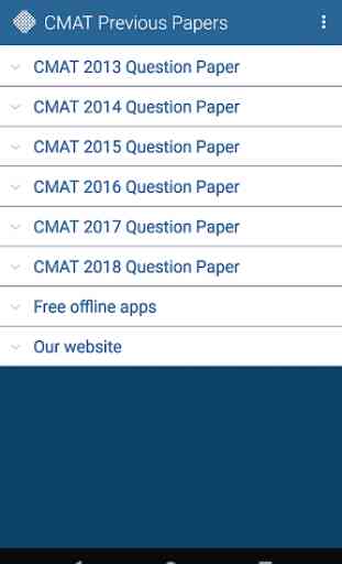 CMAT Exam Previous Papers 1