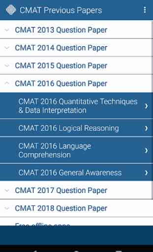 CMAT Exam Previous Papers 2