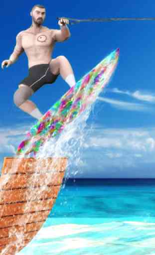Corrida de jetski jogos de esporte de surf de água 2