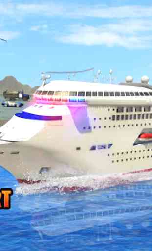 Cruise Ship Driving US Police Transport Simulator 1