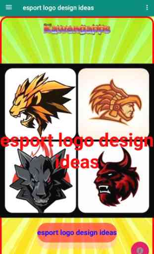 Esport idéias de design de logotipo 1