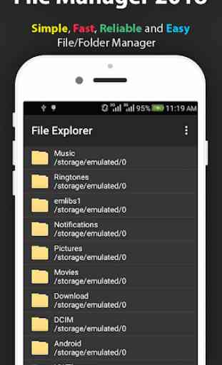 File Explorer - Navegador de arquivos gratuito 1