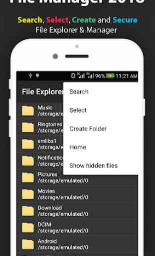 File Explorer - Navegador de arquivos gratuito 2