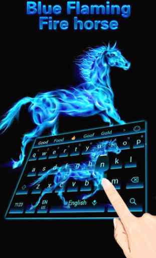 Flaming Horse Keyboard 1