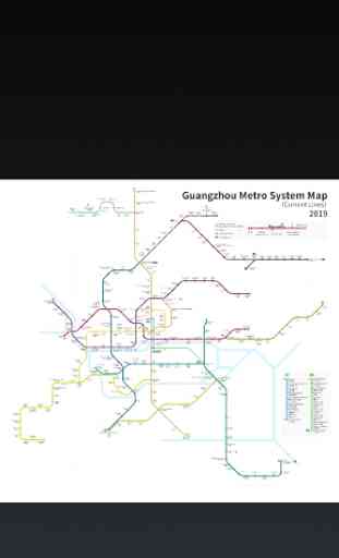 Guangzhou Metro Map 1