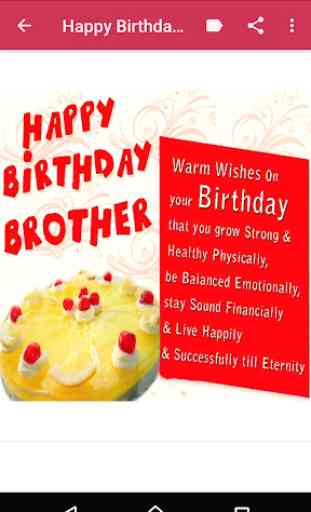 Happy Birthday Brother 4