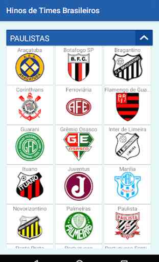Hinos de Clubes Brasileiros 1