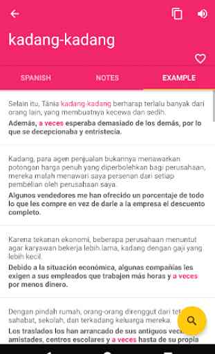 Indonesian Spanish Offline Dictionary & Translator 3