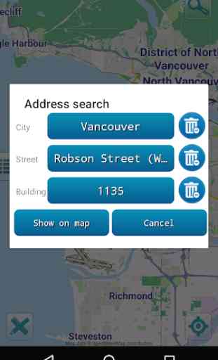Map of Vancouver offline 3
