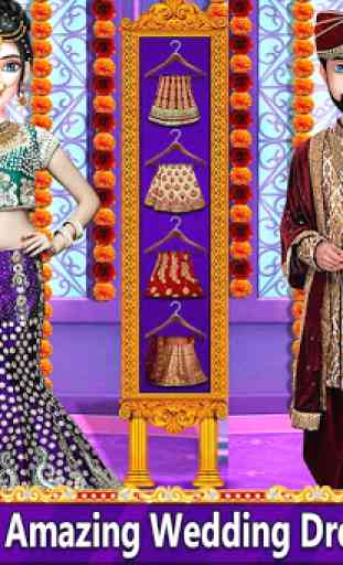 Noiva do casamento indiana Royal Fashion Makeover 2