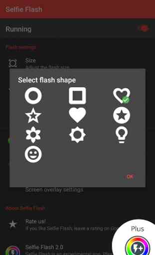 Selfie Flash - bright pictures in any camera app 4