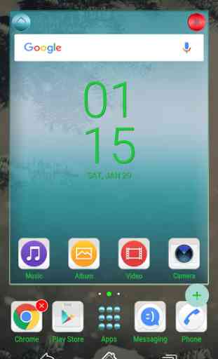 Spruce with snow | Xperia™ Theme 4