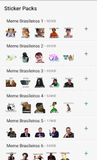Stickers Memes Brasileiros 1