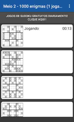 Sudoku gratis em portugues 3