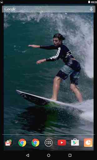 Surfing Video Live Wallpaper 2