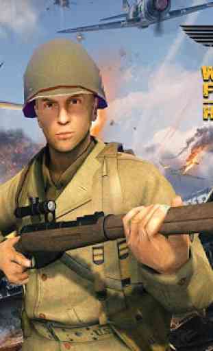 Tiro FPS da Segunda Guerra Mundial: Heróis Guerra 3