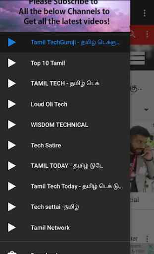 Top 10 YouTube Channels Tamil Tech Videos 1