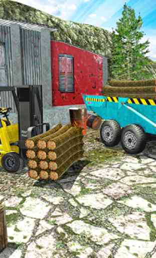 Transporte de carga de caminhão de log - jogos 3