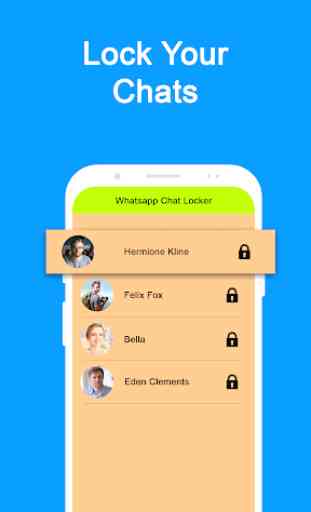 Whats Lock : Go for whatsapp Chat Locker 3