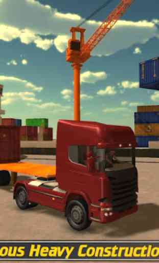 World Truck Driving Crane Simulator 1