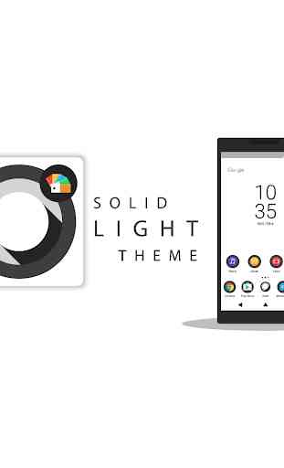 Xperia™ Solid Light Theme 1