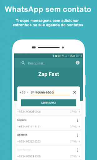 Zap Fast - WhatsApp sem contato 1