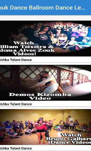 Zouk Dance  & Ballroom Dance Video 1