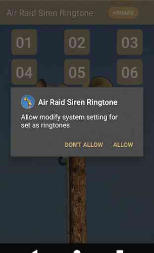 Air Raid Siren Ringtone & Alarm Clock 3