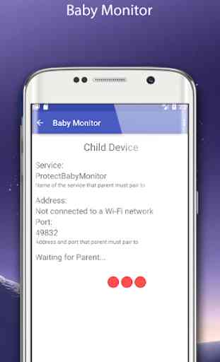 Baby Monitor alarm using phone with audio cries 3