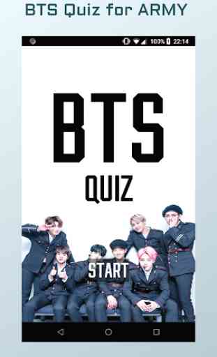 BTS Quiz game for ARMY - Quiz about the BTS world 1