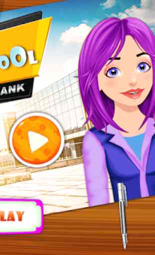 Caixa bancário do ensino médio: Gerente Cash Girl 1