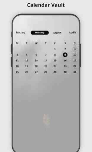 Calendar Vault – Photo Video Audio Locker 4