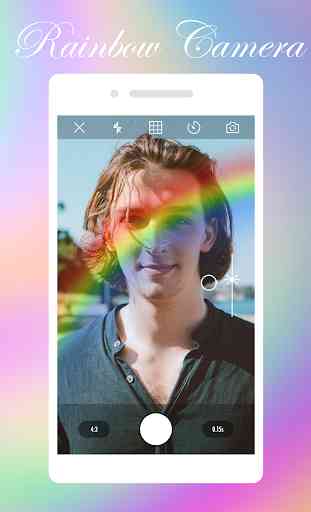 Câmera arco-íris - efeito arco-íris 4