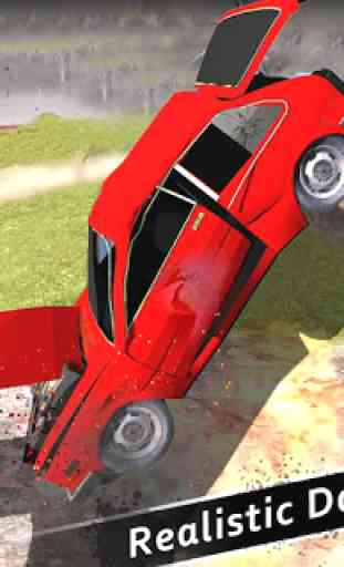 Car Crash Test Simulator 3d: Leap of Death 4
