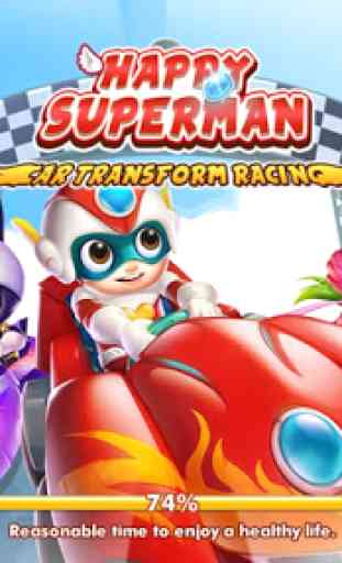 Car Race Kids Game Challenge - Transformers Racing 1