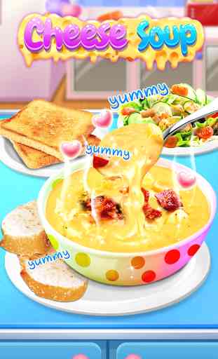 Cheese Soup - Hot Sweet Yummy Food Recipe 4