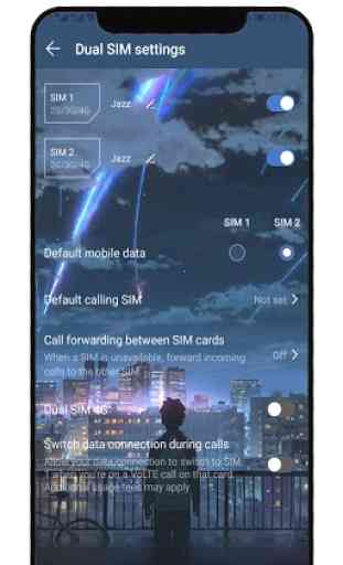 City Night Dark Theme for Huawei 3