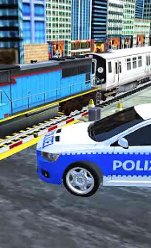 City Police Car Lancer Evo Driving Simulator 1
