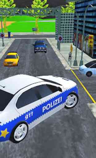 City Police Car Lancer Evo Driving Simulator 4