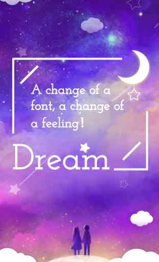Dream Font for FlipFont , Cool Fonts Text Free 1