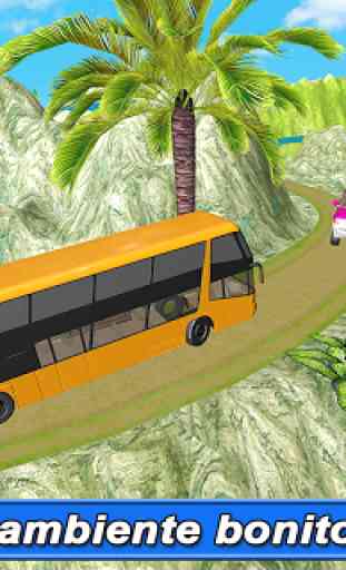 fora da estrada Colina escalar ônibus simulador 4