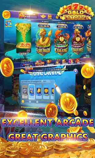 Gold Storm Casino - Asian Fishing Arcade Carnival 1