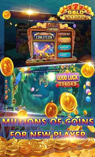Gold Storm Casino - Asian Fishing Arcade Carnival 3