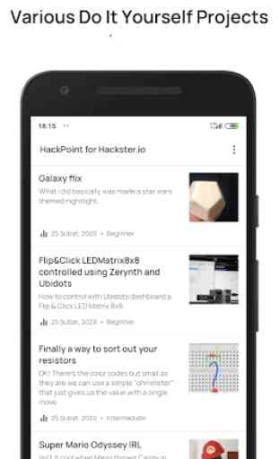 HackPoint for Hackster.io - Electronic Projects 3