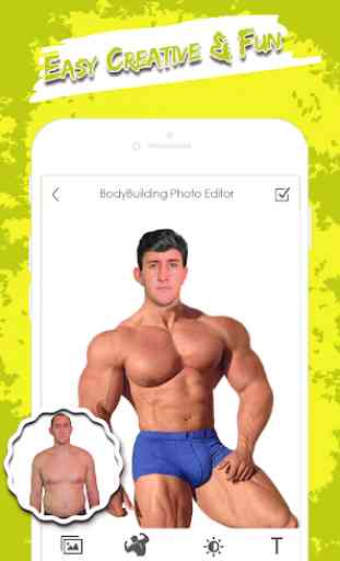 Men & women Body Editor : Abs Body Builder Styles 3