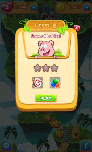 Pop Pig Rescue : Bubble Shooter Game 2019 3