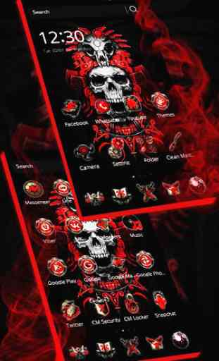 Red Lançador Blood Skull 1
