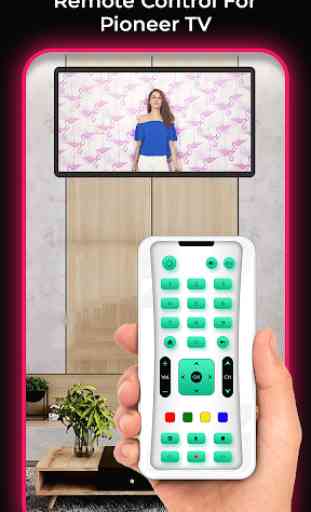 Remote Control For Pioneer TV 1