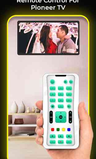 Remote Control For Pioneer TV 3