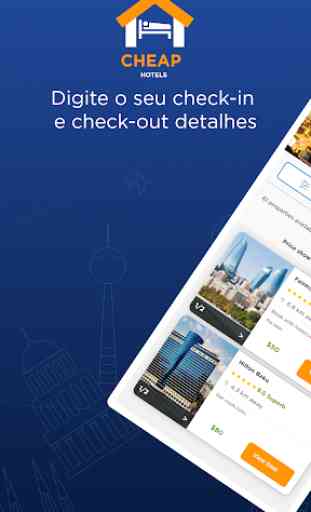 Reserva de Hotel - Find hoteis baratos Near Me App 1